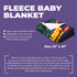 Personalized Baby Superhero Blanket – Green Lantern Style | Custom Name, Date & Background